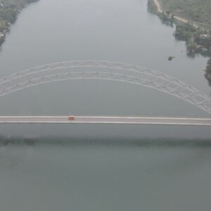 Adome Bridge Top Down View