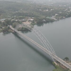 Adome Bridge Wide High Viewing Northweast