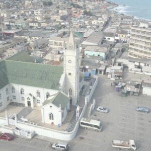 Capecoast Church Building Township Car Park