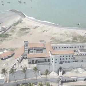 Elmina Castle Beach Shoreline Beaches Orbit 360 Full