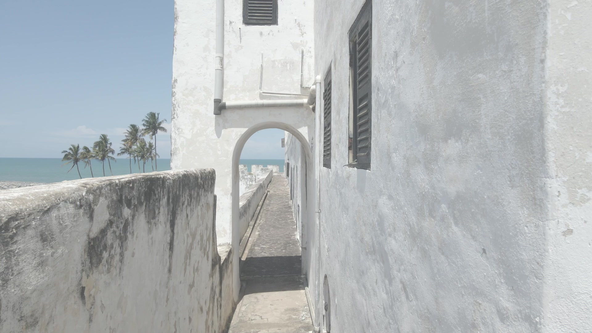 Elmina Castle Explore Castle Close Up Outdoors