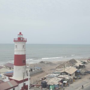 Lighthouse Monument Jamestown Accra Press In