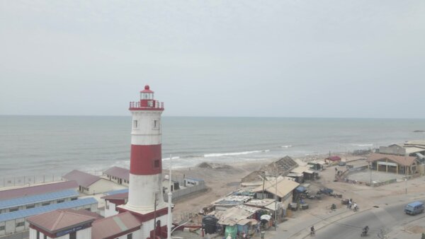 Lighthouse Monument Jamestown Accra Press In