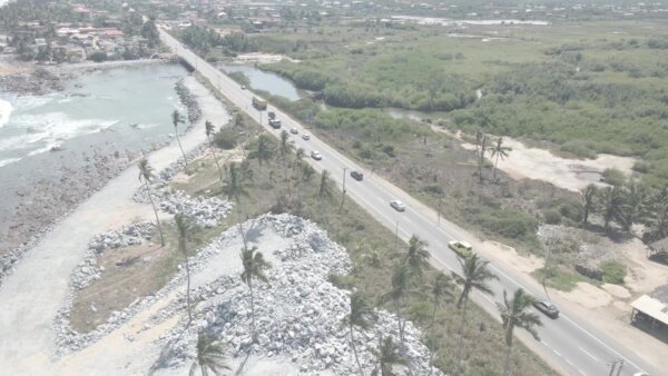 Rocky Beach Road Bridge Highway Coconut