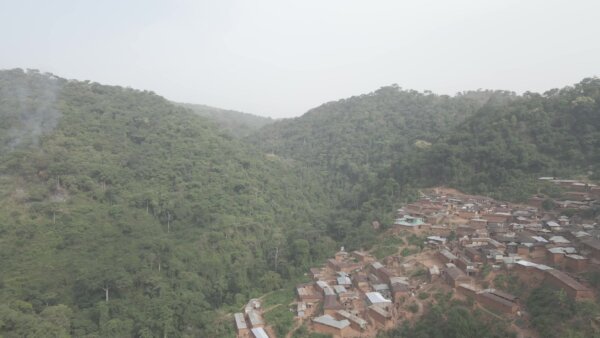 Village On Mountain Shiare Forest Hills Mud House Slope