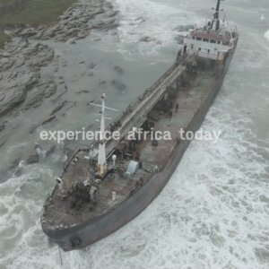 Abandoned Ship Top Down View Orbit 360