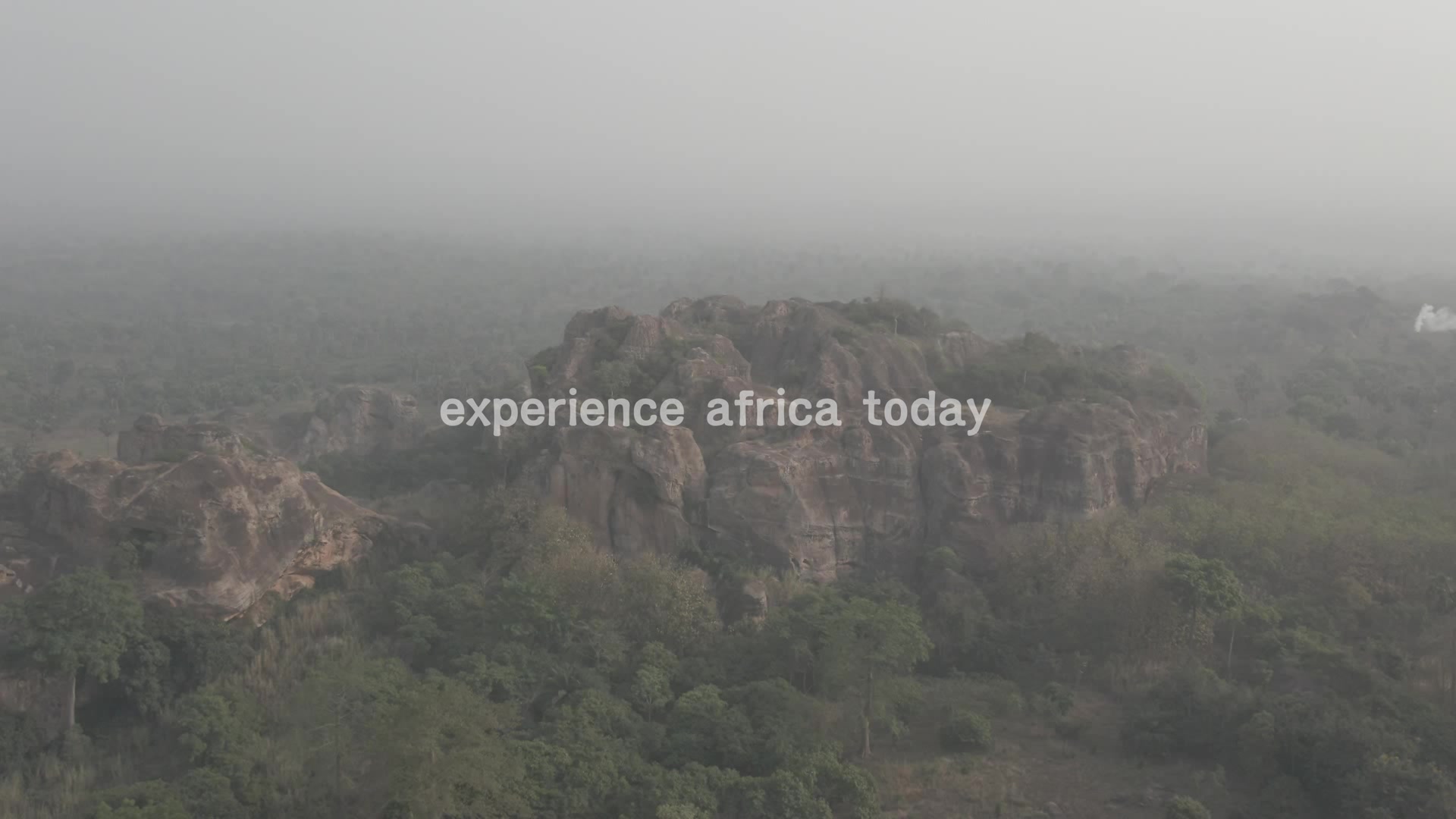 Buyem Rocks Scenery Foggy Landscape