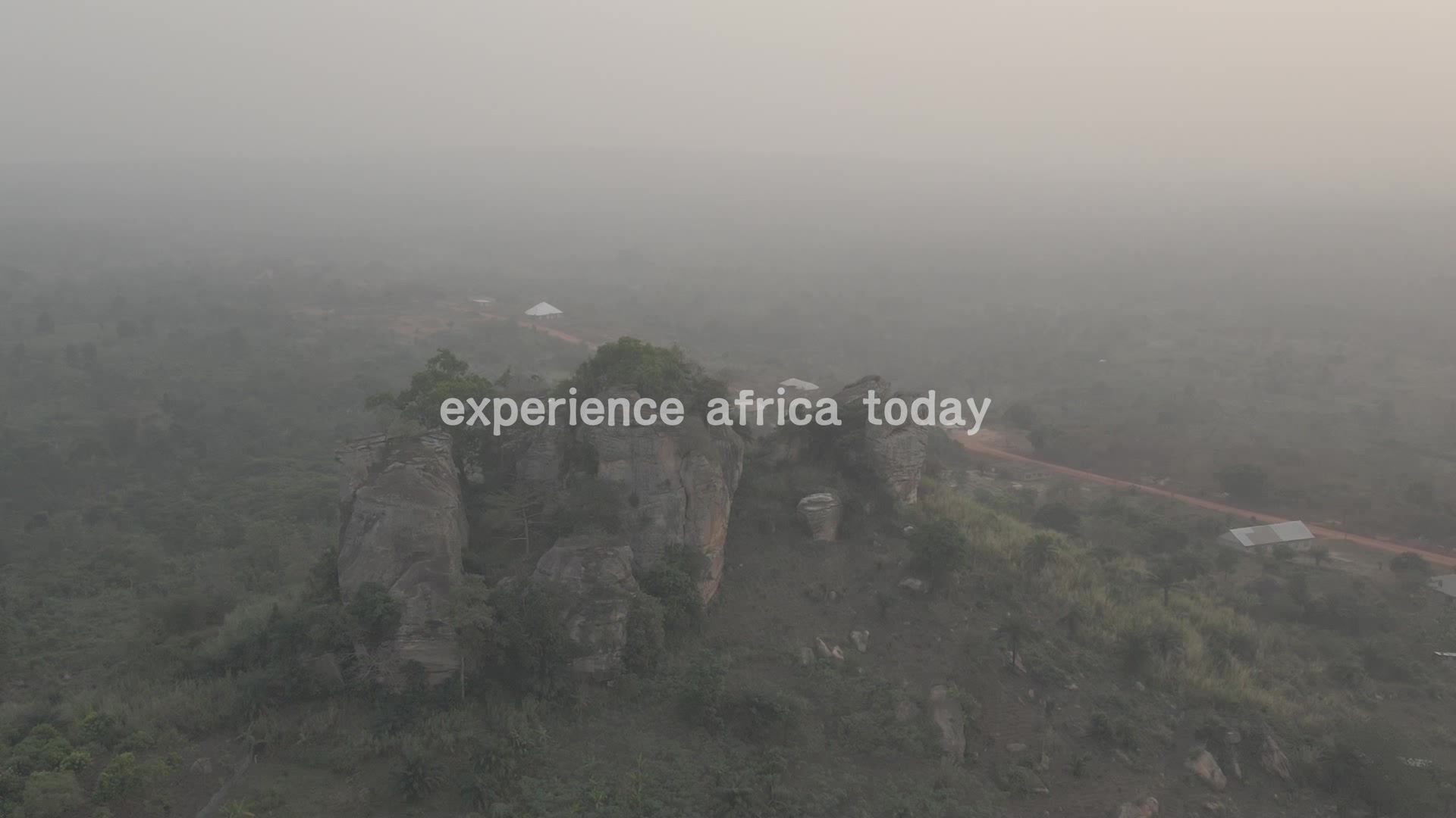 Buyem Rocks Scenery Foggy