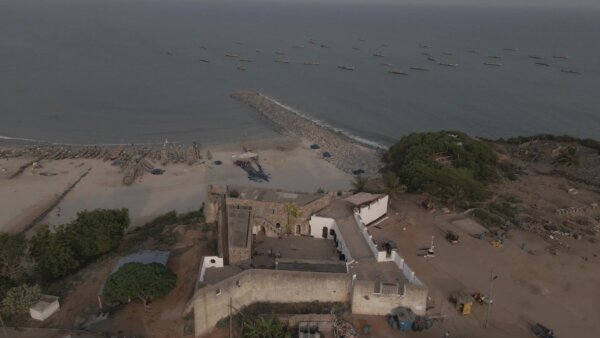 Fort Good Hope Senya Bereku Top Down View Beach