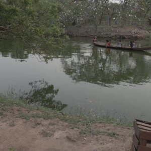 Legon Botanical Garden Boat Takes Stroll Lake