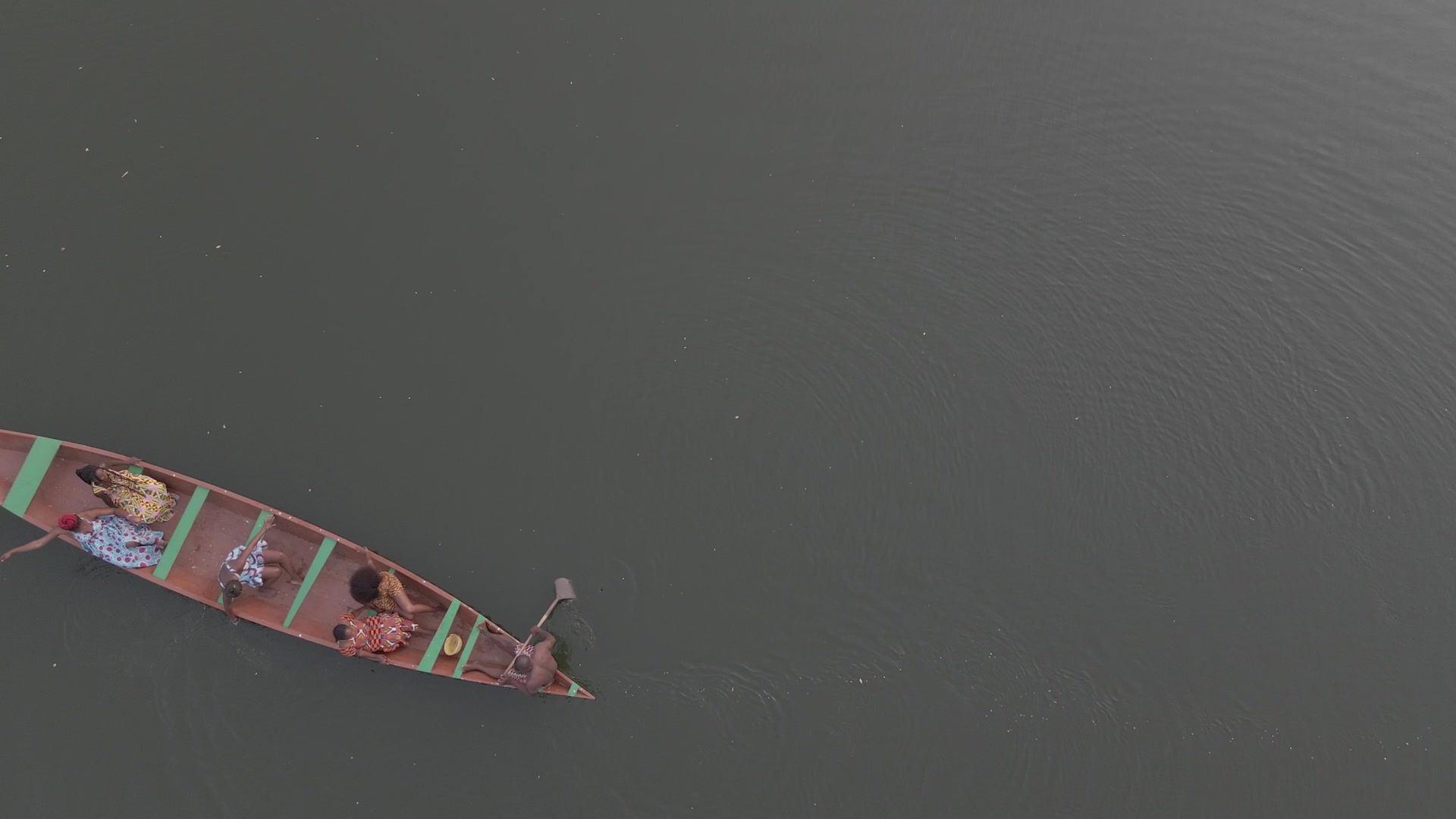 Legon Botanical Garden Lake Boat Crossing Women