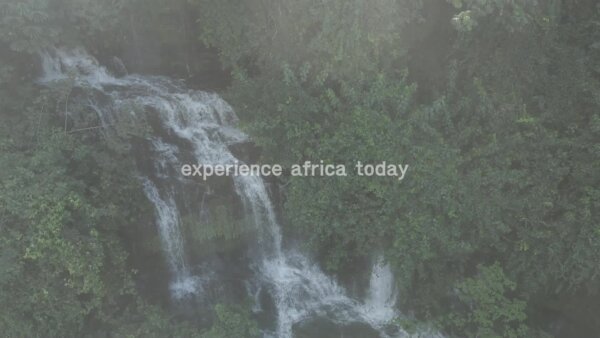 Oboadeka Waterfalls Descend Clean Rocky