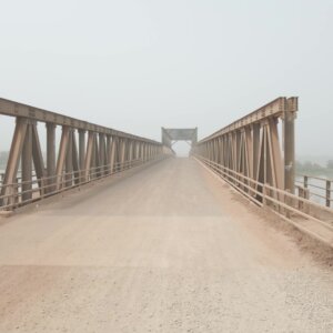 Crossing Bridge Harmattan Road