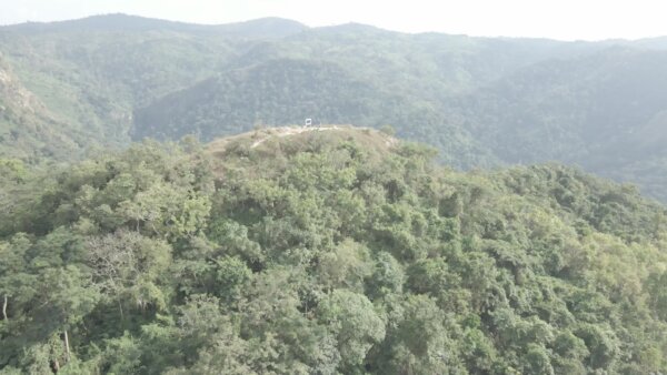 Mountain Afadjato On Top Peaks Hills Vegation Forest