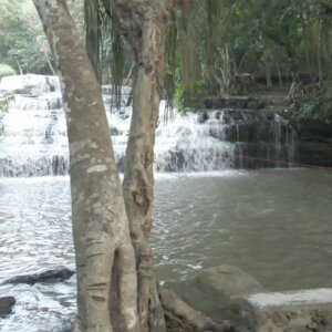 Terracing Fuller Waterfalls Near Kintampo Arc Pan