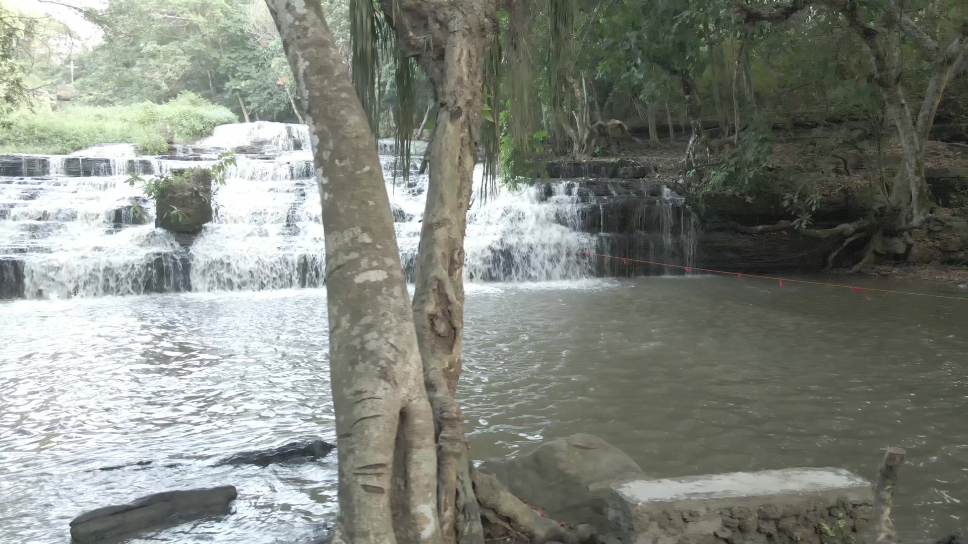 Terracing Fuller Waterfalls Near Kintampo Arc Pan