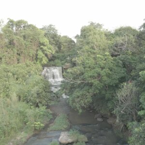 Terracing Fuller Waterfalls Near Kintampo Descent