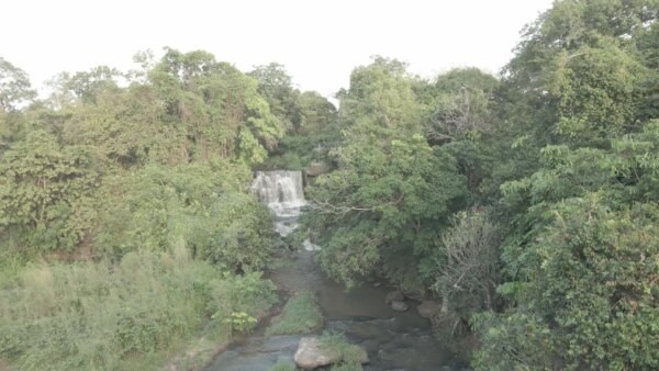 Terracing Fuller Waterfalls Near Kintampo Descent