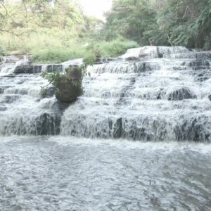 Terracing Fuller Waterfalls Near Kintampo Reverse Arc Pan