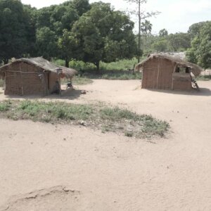 Village Community Mud House Compound