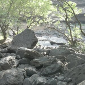 Akumersu Rocky River Bed Dry Scene Two