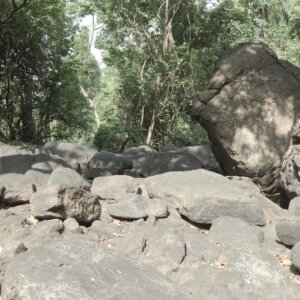 Akumersu Rocky River Bed Dry