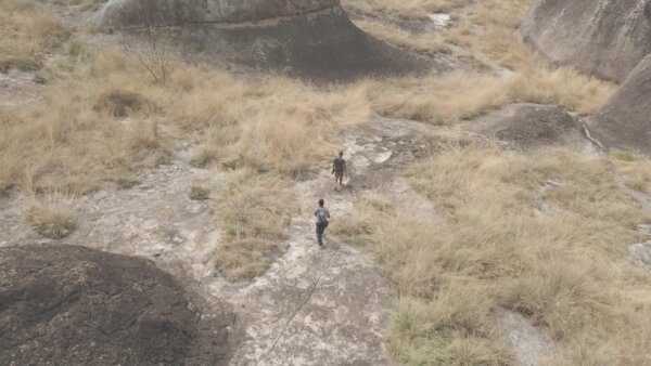 Exploring Rocky Landscape