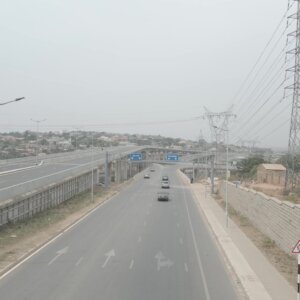 Pokuase Interchange Highway Road