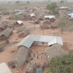 Small Village Settlement Mud Houses Orbit 360 Full