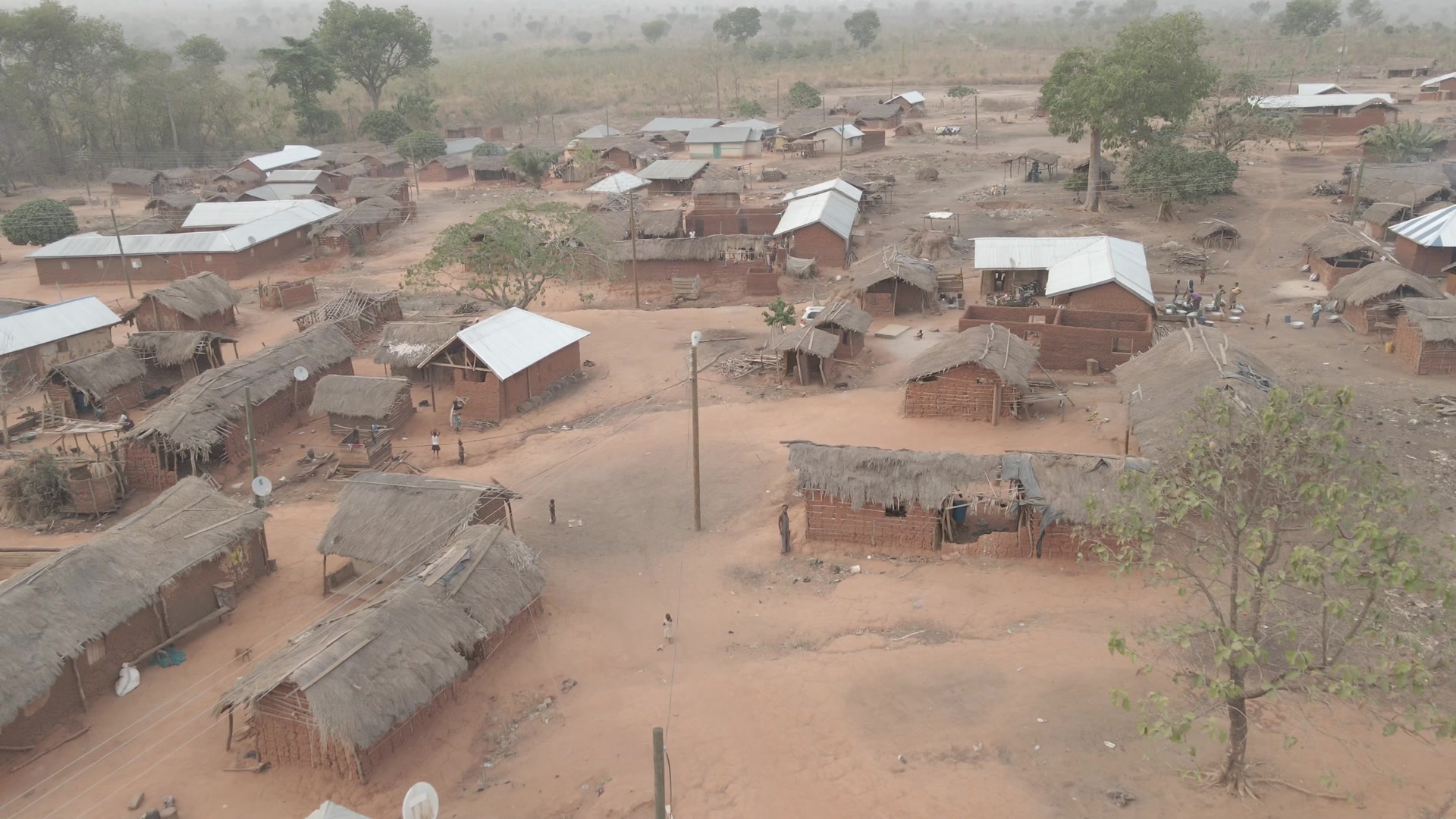 Small Village Settlement Mud Houses Reveal