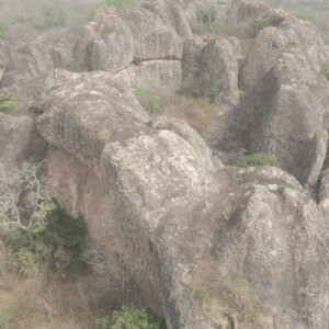 Tanoboase Rocks Formation Landscape