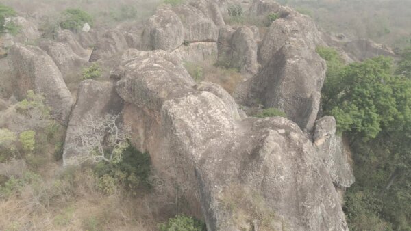 Tanoboase Rocks Formation Landscape