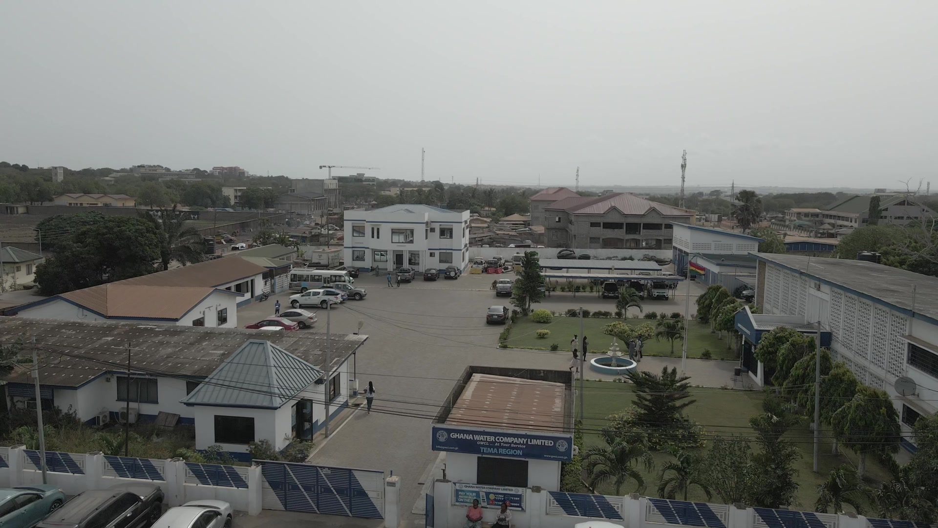 Ghana Water Company Entrance