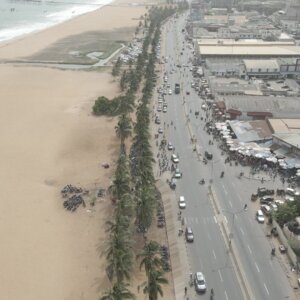 Highway Beach Road Transportation Traffic Lome