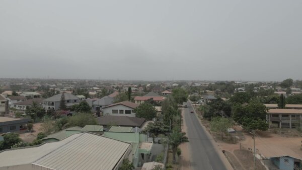 Residential Neighborhood Pan Orbit Arc